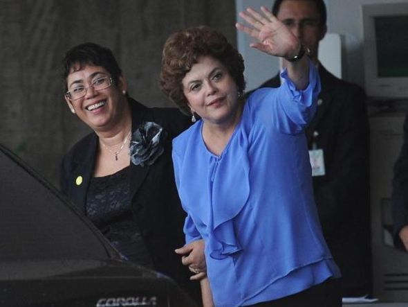 dilma se depedindo